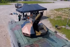 Tháp pháo robot với pháo 25 mm đã 'tháo rời' T-90M được thử nghiệm