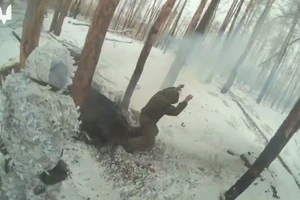 Đặc nhiệm Ukraine tiến hành một cuộc đột kích phía sau chiến tuyến