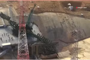 Bệ phóng tên lửa tại Baikonur sụp đổ ngăn cản phi hành gia Nga tiếp cận quỹ đạo