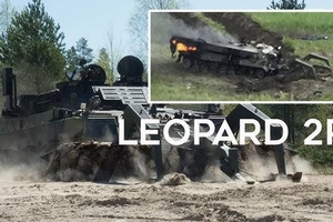 Leopard 2R trở thành chiến xa vô dụng nhất trên chiến trường