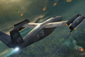 Công bố máy bay phản lực cánh quạt lật X-76 siêu đặc biệt