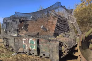 Thiết giáp siêu kỳ lạ lần đầu được phát hiện trên chiến trường