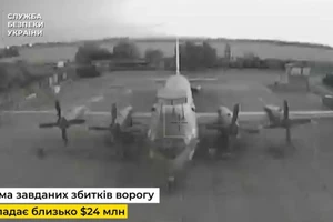 Máy bay săn ngầm Il-38N duy nhất tại bán đảo Crimea bị phá hủy