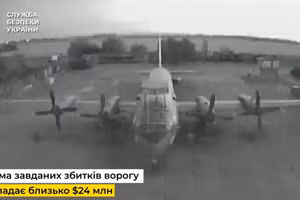 Máy bay săn ngầm Il-38N duy nhất tại bán đảo Crimea bị phá hủy