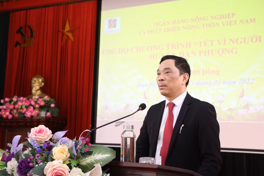 Ông Nguyễn Công Minh - Bí thư Đảng bộ, Giám đốc Ngân hàng Agribank chi nhánh Tây Đô cho hay, đơn vị luôn tích cực tham gia các hoạt động thiện nguyện vì cộng đồng.