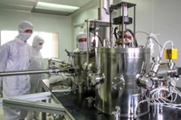 Bên trong phòng Lab của ĐH Quốc gia Hà Nội. Ảnh: VNU.