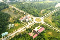 Khu tổ hợp giảng đường quy mô 70.000m2 trong khuôn viên dự án Đại học Quốc gia Hà Nội tại Hoà Lạc đưa vào sử dụng năm 2023.