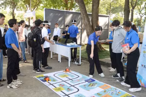 Tân sinh viên năm 2025 của Trường Đại học Thủ Dầu Một (TPHCM). Ảnh: TDMU