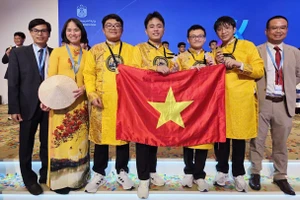 Đội tuyển Việt Nam tham dự IChO 2025 với thành tích 4 HCV. Ảnh: NVCC
