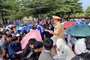 Các đơn vị thường xuyên tổ chức tuyên truyền đến học sinh.