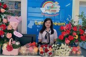 Cô giáo Mai Lệ Hiên - Trường Mầm non Ước Mơ (Hà Nội). Ảnh: NVCC