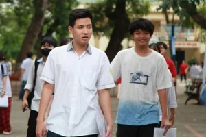 Thí sinh thi tốt nghiệp THPT năm 2025. Ảnh: Vân Anh