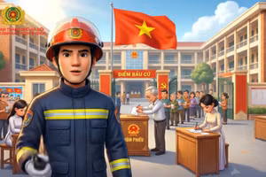 Ứng dụng AI tạo video tuyên truyền bầu cử, phòng cháy chữa cháy.