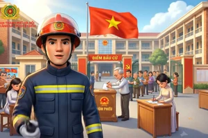 Ứng dụng AI tạo video tuyên truyền bầu cử, phòng cháy chữa cháy.