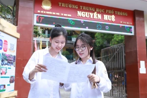 Thí sinh tham gia thi tốt nghiệp THPT năm 2024. Ảnh: TG