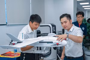 Đại học Phenikaa tạo điều kiện tốt nhất để đón các đoàn học sinh THPT đến tham quan, trải nghiệm. Ảnh: NTCC