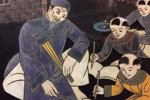 Tiến sĩ Vũ Văn Lý có thời gian 13 năm dạy học tại quê nhà, sau lại làm Tế tửu Quốc Tử Giám, là thày dạy của nhiều danh sĩ: Vũ Hữu Lợi, Nguyễn Khuyến… Ảnh minh họa: ITN.