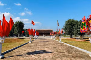 Đền thờ Hoằng Quốc công Đào Duy Từ tại thị xã Nghi Sơn, Thanh Hóa. Ảnh: ITN.