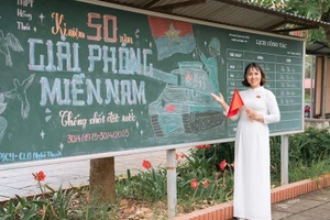 Cô giáo Nguyễn Thị Bích Hường.