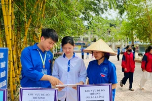 Thí sinh Bắc Giang dự thi vào lớp 10 THPT.