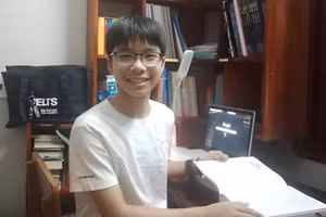 Em Lê Uy Vũ. Ảnh: T.C