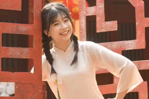 Nguyễn Hoàn Lê Vy, sinh viên truyền cảm hứng khởi nghiệp cho nhiều bạn trẻ. Ảnh: NVCC