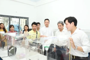 Phòng thí nghiệm “Open PCR Lab” tại Trường ĐH Sư phạm, ĐH Đà Nẵng. Ảnh: NTCC