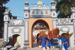 Đình Ba Thôn xã Liên Bạt – nơi lưu giữ nhiều dấu ấn các nhà khoa bảng.