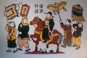 Từ “người tối dạ” nhưng nhờ cần mẫn học tập nên Vũ Duy Đoán đã công thành danh toại. Ảnh minh họa: Trần Hòa