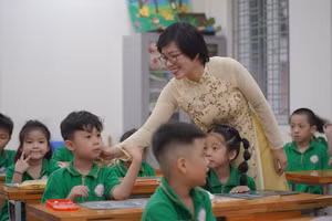 Luật Nhà giáo sẽ cơ bản khắc phục bất cập trong quản lý và phát triển nhà giáo, tạo động lực để họ tận hiến với nghề. Ảnh: Xuân Phú