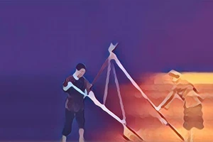 “Hôm qua tát nước đầu đình” là bài ca dao tỏ tình dễ thương của một anh trai làng. Ảnh minh họa: ITN.