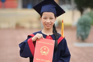 Em Trần Gia Linh. Ảnh: Dương Hoa 