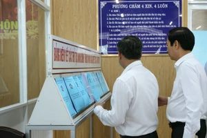 Trung tâm hành chính xã Vị Thủy, TP Cần Thơ. Ảnh: M. Trung