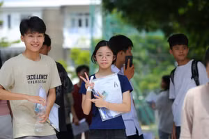 Thí sinh tham dự Kỳ thi tốt nghiệp THPT năm 2025 tại Đà Nẵng. Ảnh: Nhật Anh