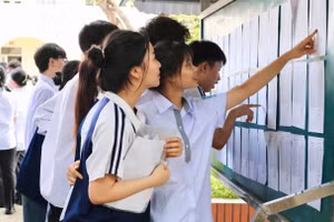 Thí sinh Ninh Bình tại Kỳ thi tốt nghiệp THPT năm 2025.
