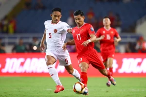 Đội tuyển Việt Nam (áo đỏ) thua Indonesia 0 - 3 tại sân Mỹ Đình, vòng loại thứ 2 World Cup 2026 khu vực châu Á. Ảnh: INT.