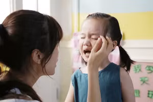 Trẻ cần biết cách đối diện với thất bại. Ảnh minh họa.