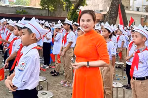 Nhà giáo Tạ Thị Thuận.