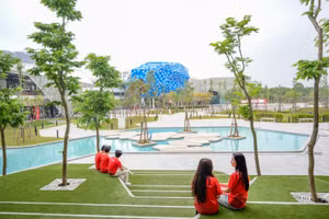 Một góc khuôn viên BUV. Ảnh: NTCC