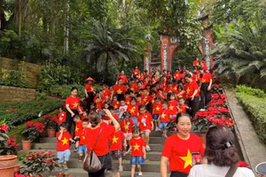 Trường Mầm non Thọ Sơn hành trình về Khu di tích lịch sử Đền Hùng dịp Lễ hội Đền Hùng 2026.