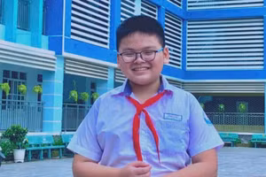 Xuân Thuyên thường xuyên tham gia các hoạt động nhà trường tổ chức. Ảnh: NVCC