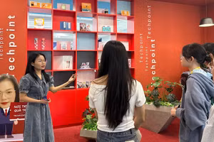 Không gian thực tập và nghiên cứu sáng tạo của Trung tâm Phát triển phần mềm (SDC) – Đại học Đà Nẵng. 