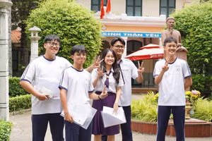 Thí sinh tham dự Kỳ thi tốt nghiệp THPT năm 2025. Ảnh minh họa: INT