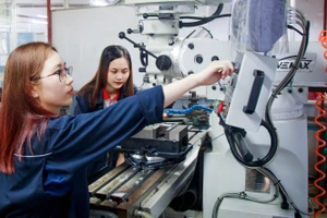 Trường Đại học Công Thương TPHCM với những thiết bị hiện đại. Ảnh: V. Vũ