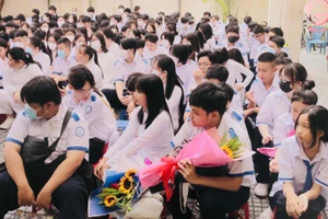 Học viên Trung tâm GDNN-GDTX (Nhiêu Lộc, TP Hồ Chí Minh). Ảnh: website trung tâm