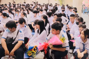 Học viên Trung tâm GDNN-GDTX (Nhiêu Lộc, TP Hồ Chí Minh). Ảnh: website trung tâm