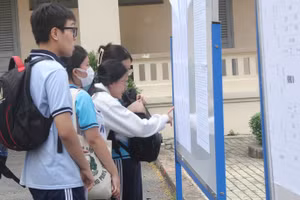 Học sinh TPHCM tham gia Kỳ thi tốt nghiệp THPT năm 2024. Ảnh: M.A