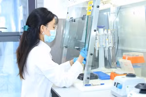 Hoạt động nghiên cứu khoa học của giảng viên Học viện Nông nghiệp Việt Nam. Ảnh: NTCC