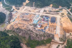 Công trình trường phổ thông nội trú liên cấp tại xã Tây Giang.