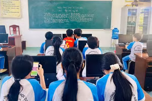 Những tiết học kết hợp cung cấp kiến thức, trò chơi giải trí tạo nên sự hứng thú cho học sinh.